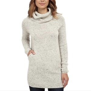 Burton Women's Cream Cowl Neck Sweater